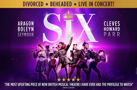 SIX the musical poster image