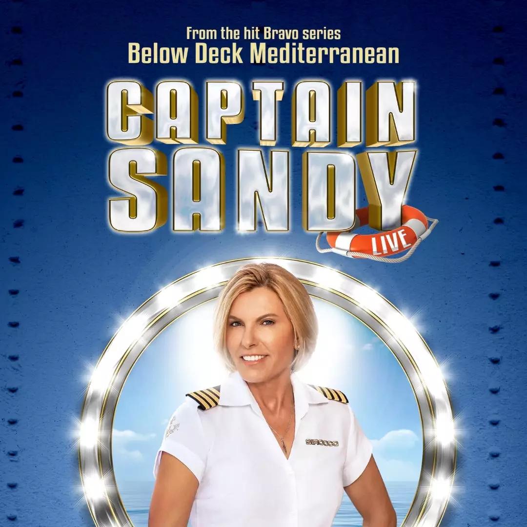 Captain Sandy Live Title Image