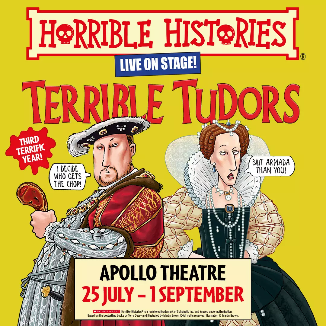 Horrible Histories – Terrible Tudors Title Image