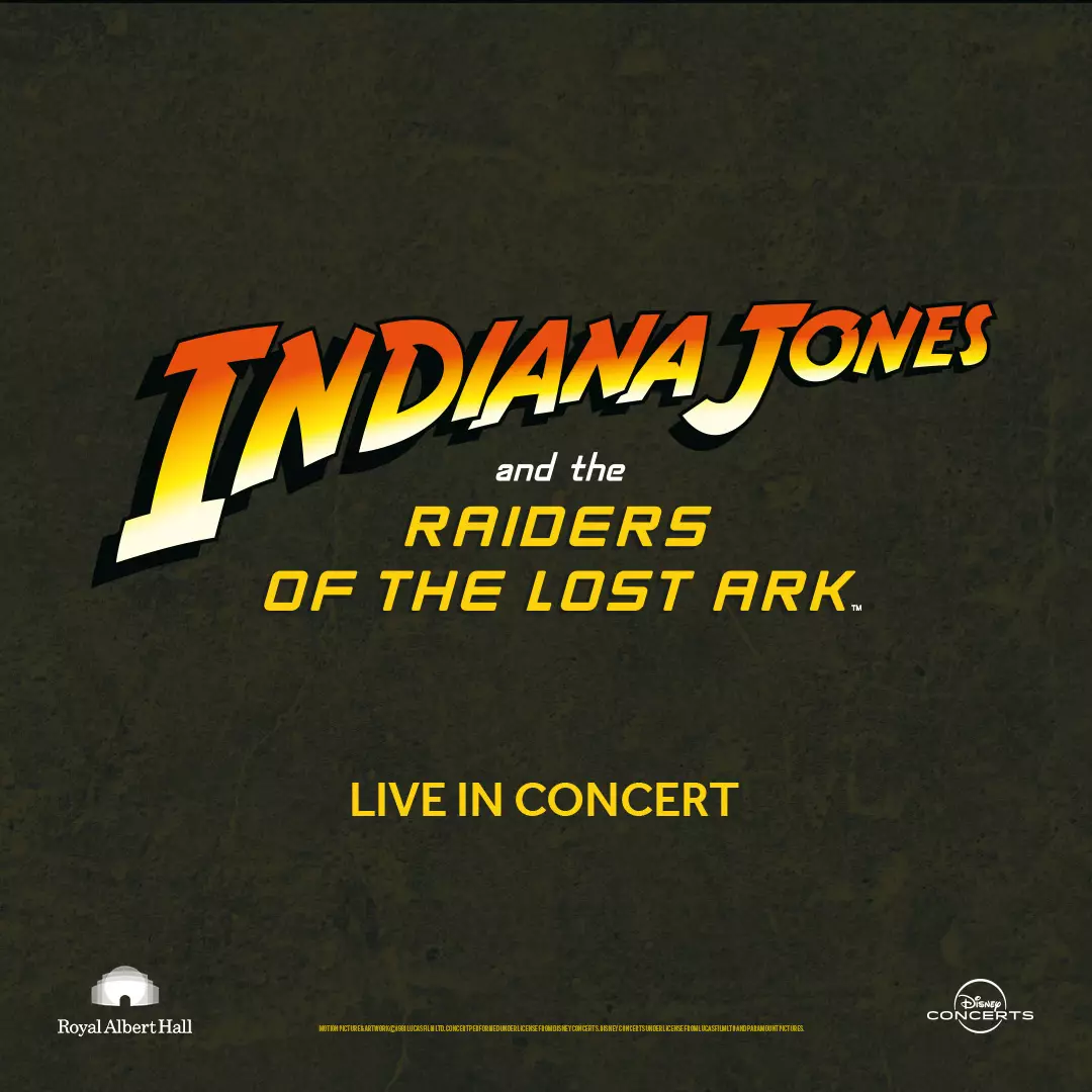 Indiana Jones and the Raiders of the Lost Ark Live in Concert Title Image