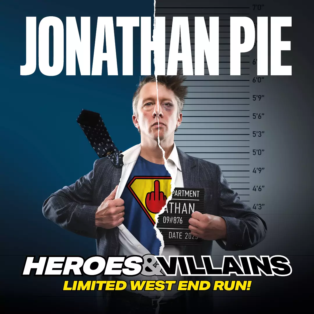 Jonathan Pie: Heroes and Villains Title Image