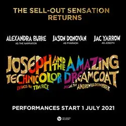 Joseph and the Amazing Technicolor Dreamcoat Title Image