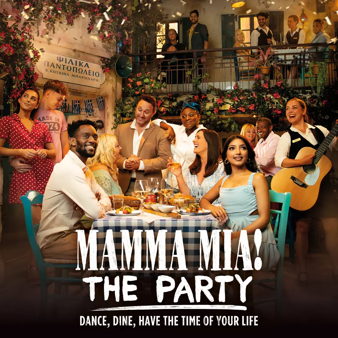 Mamma Mia! The Party Title Image