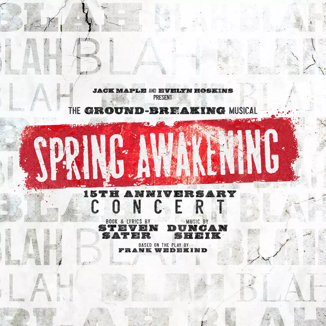 Spring Awakening - 15th Anniversary Concert Title Image