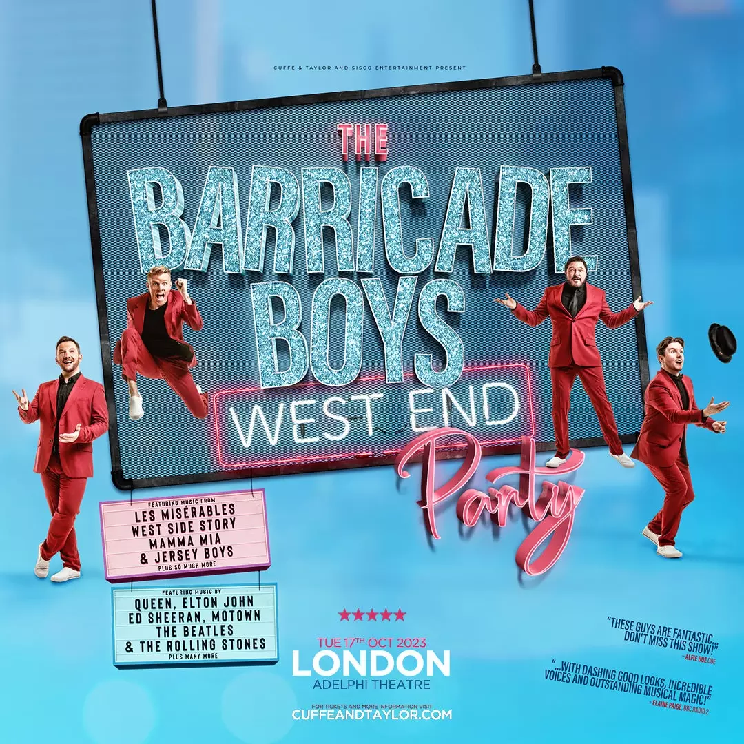 The Barricade Boys - West End Party Title Image