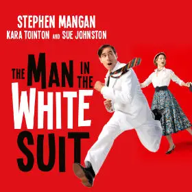 The Man in the White Suit Title Image