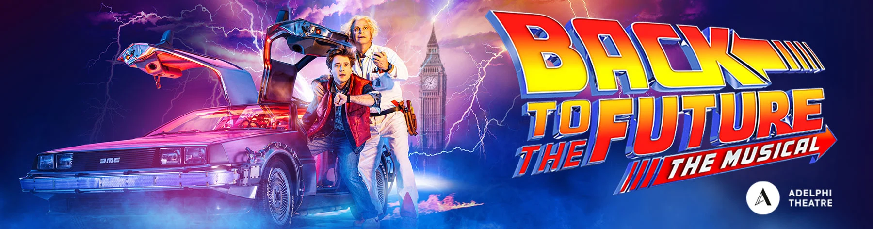 Back to the Future The Musical Banner