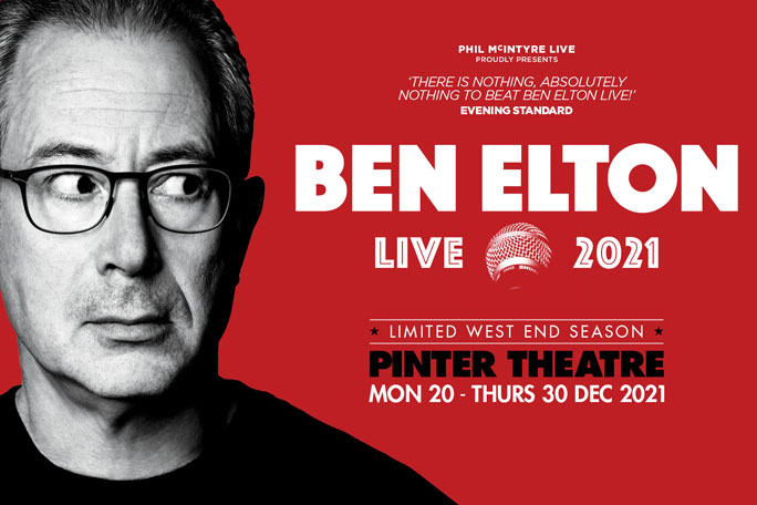 Ben Elton Live Header Image