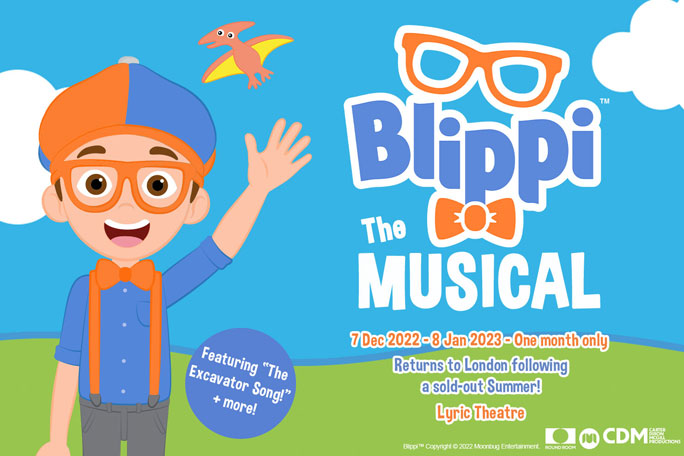 Blippi The Musical Header Image