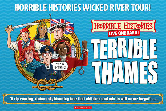 Horrible Histories Live Onboard! Terrible Thames Header Image