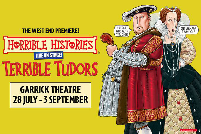 Horrible Histories - Terrible Tudors Header Image