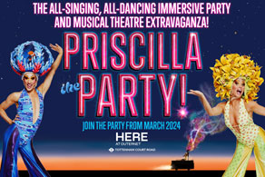 Priscilla The Party! Header Image