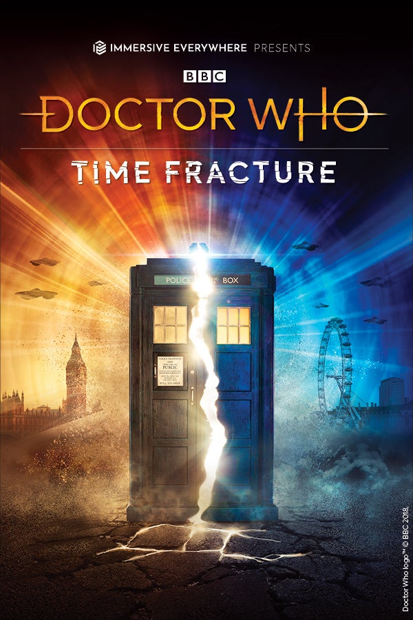 Doctor Who: Time Fracture Rectangle Poster Image