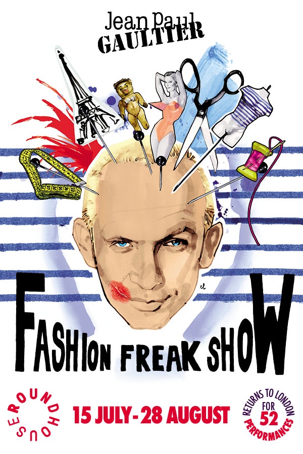 Jean Paul Gaultier: Fashion Freak Show Rectangle Poster Image