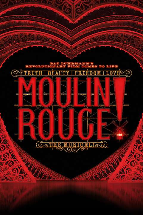 Moulin Rouge! The Musical Rectangle Poster Image