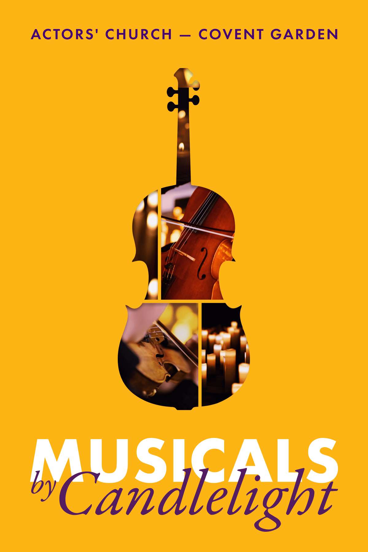 Musicals by Candlelight Rectangle Poster Image