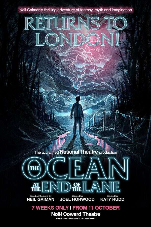 The Ocean At The End Of The Lane Rectangle Poster Image