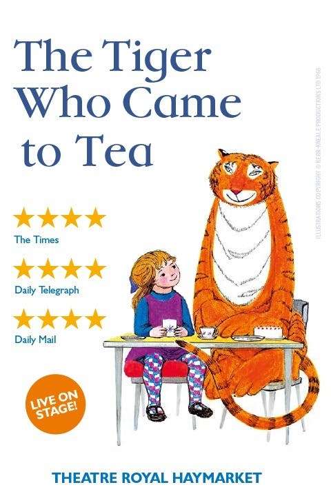 The Tiger Who Came to Tea Rectangle Poster Image